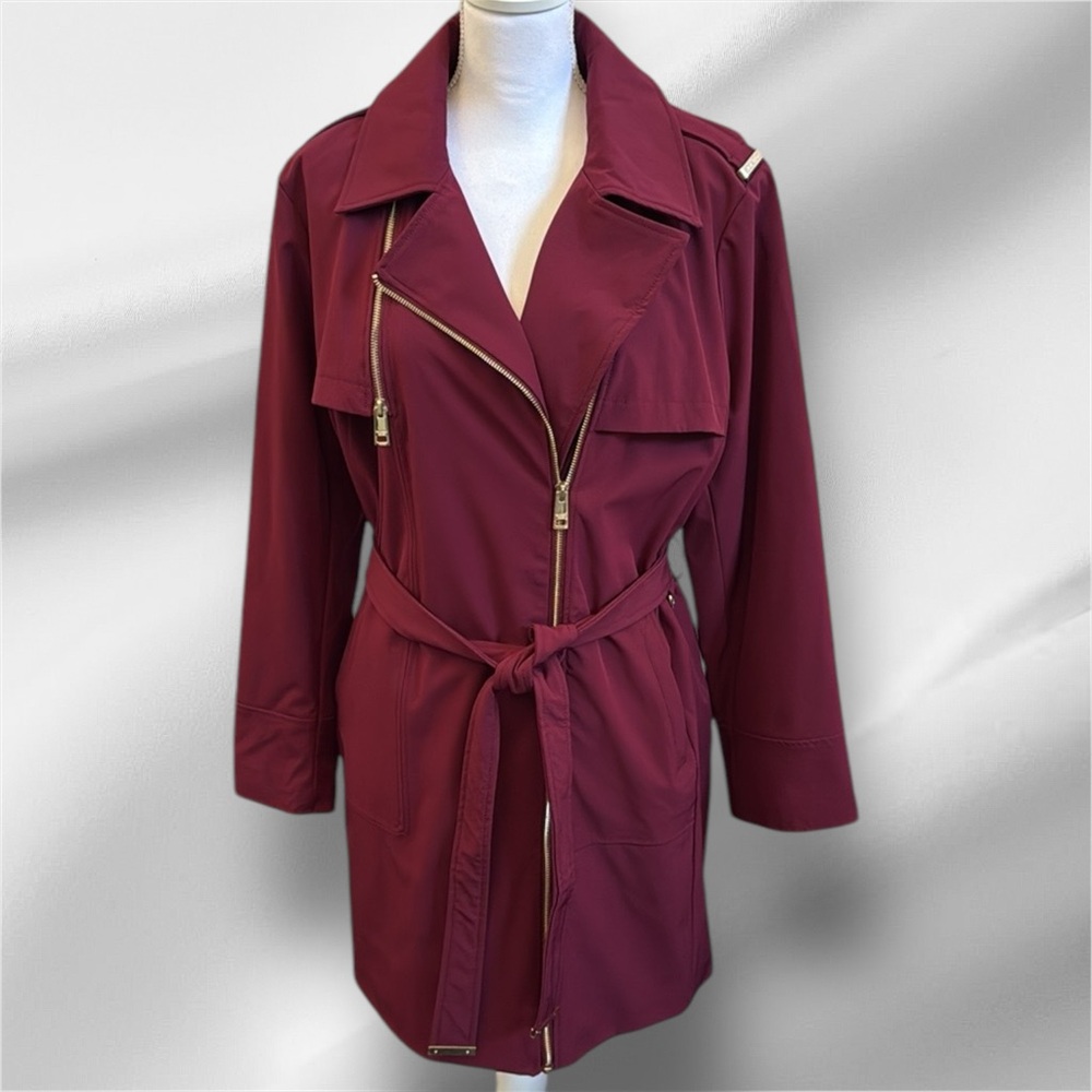 Michael Michael Kors belted raincoat
